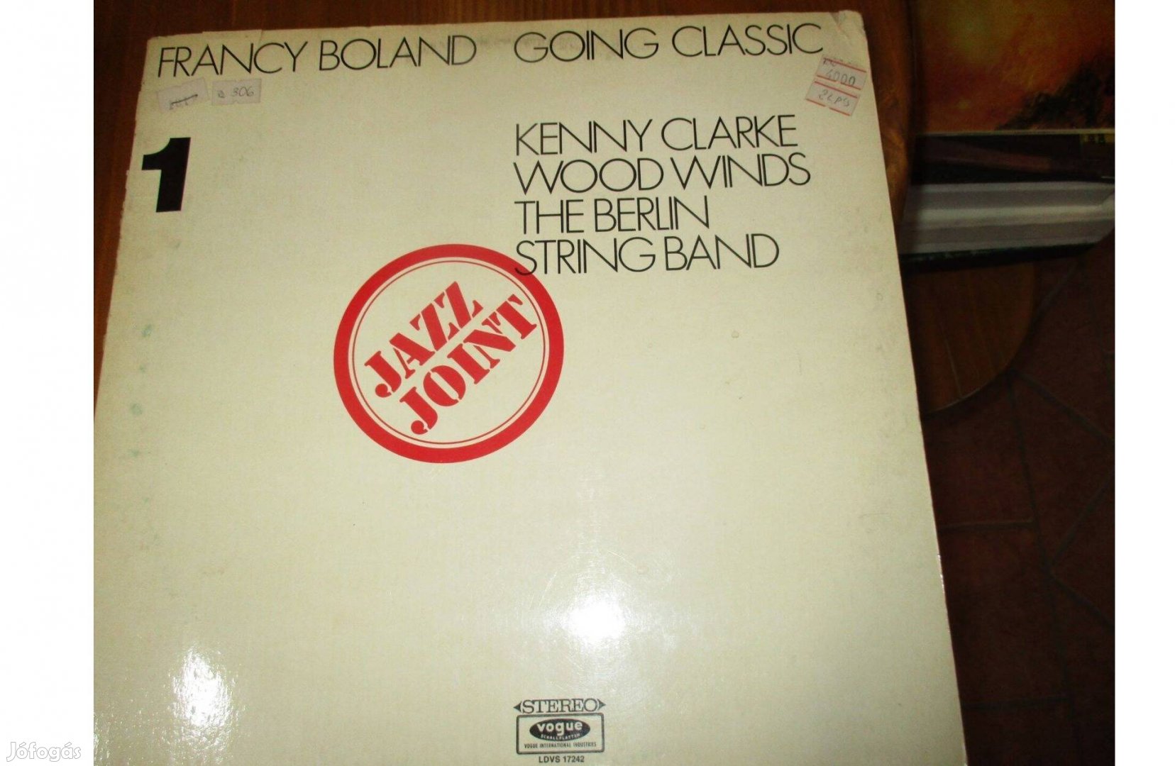Francy Boland Gong Classic dupla bakelit hanglemez eladó