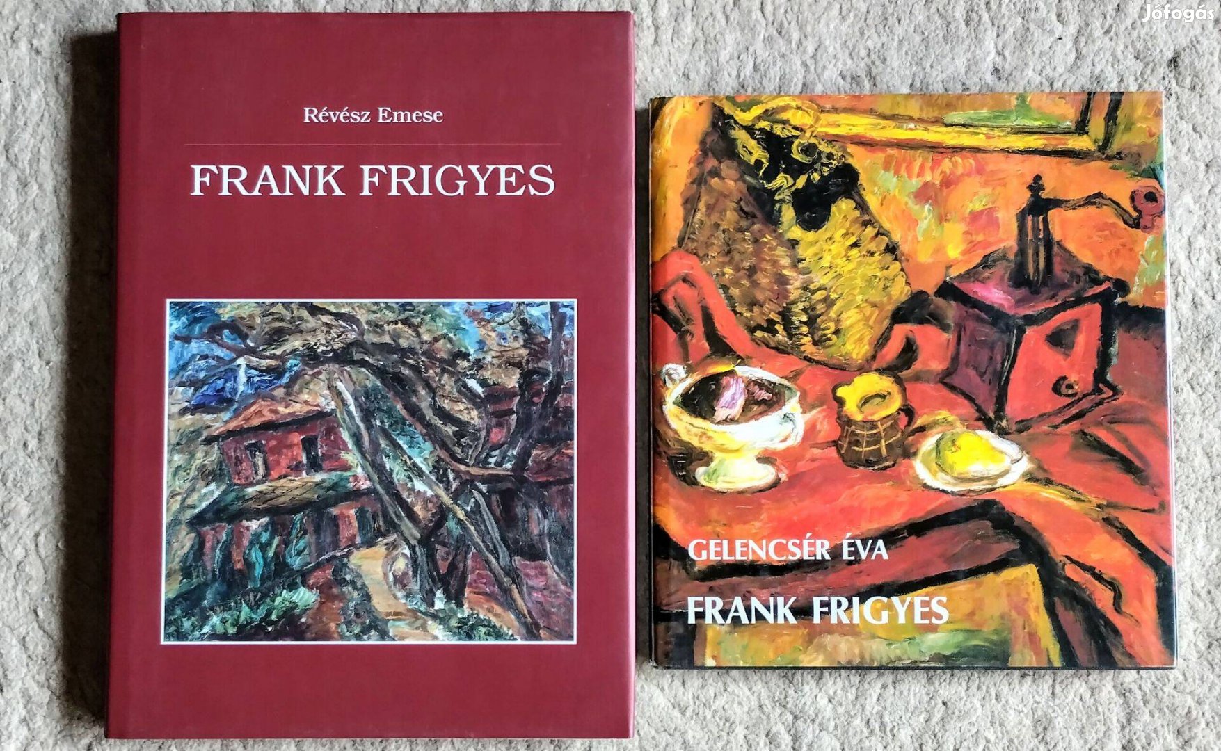 Frank Frigyes - 2 db könyv együtt - Révész Emese, Gelencsér Éva