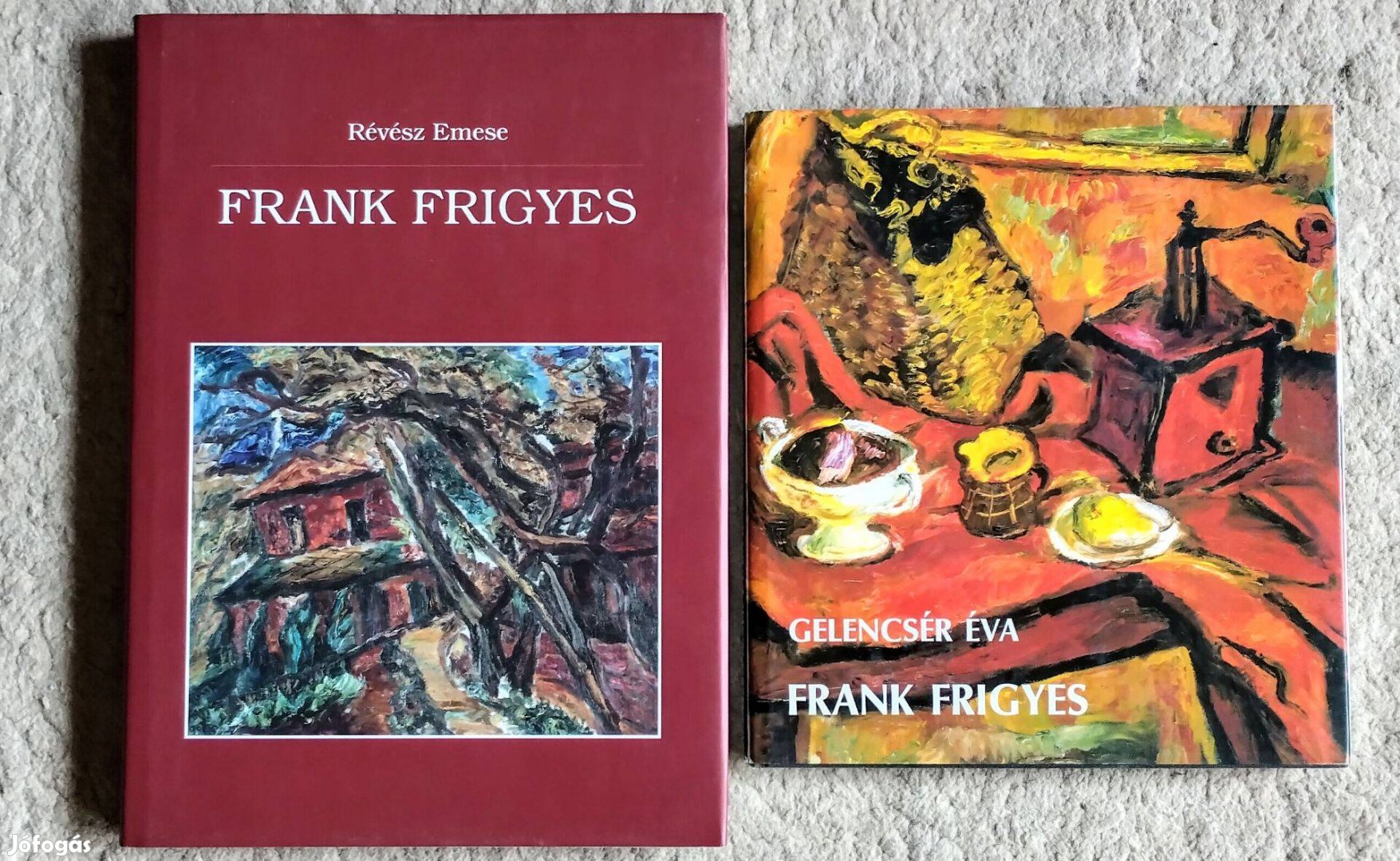 Frank Frigyes - 2 db könyv együtt - Révész Emese, Gelencsér Éva