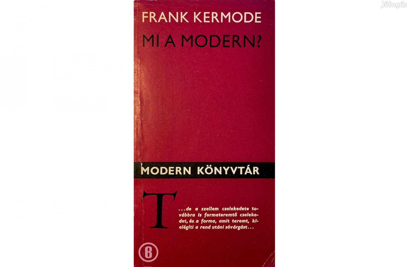 Frank Kermode: Mi a modern?