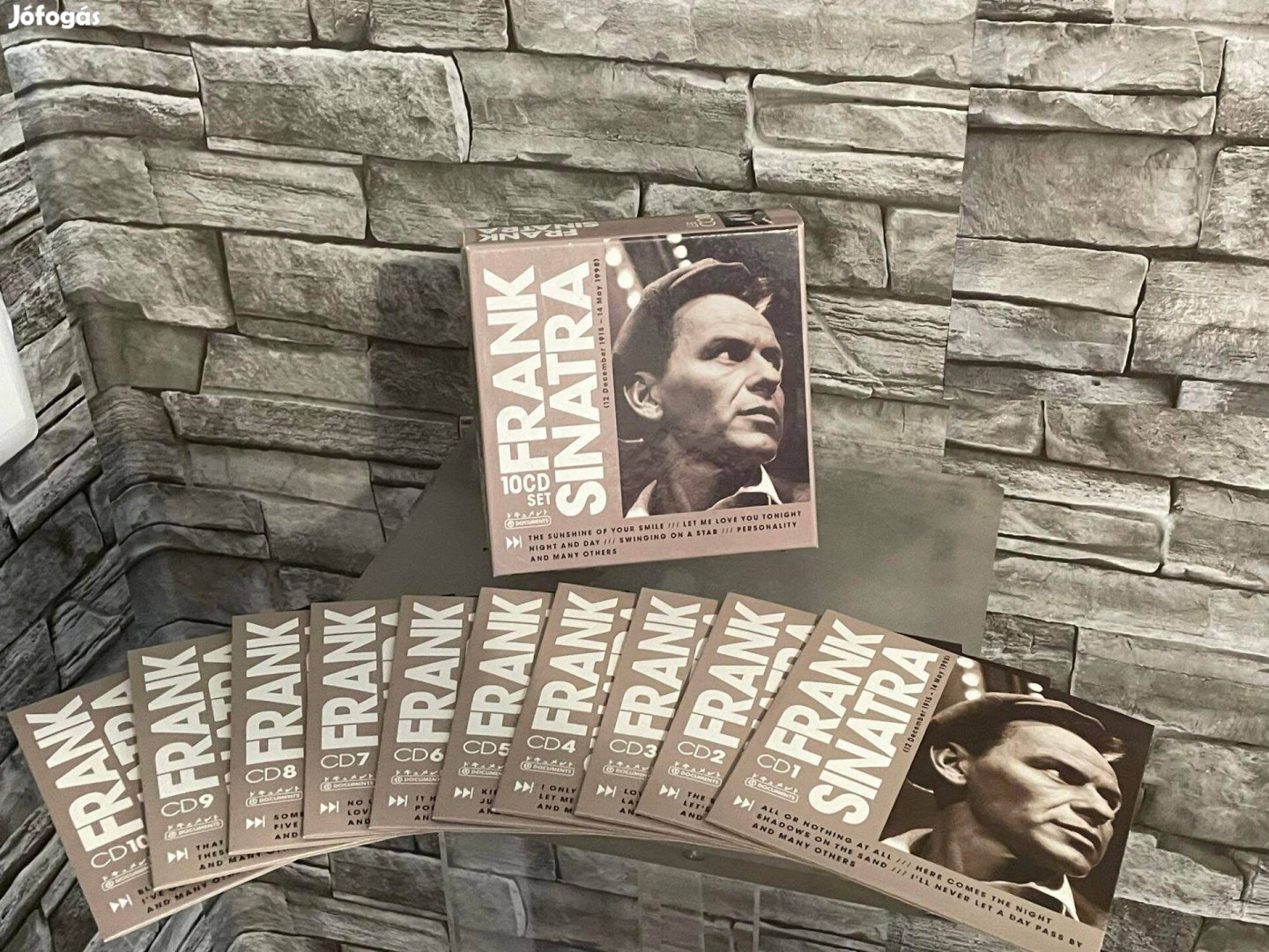 Frank Sinatra 10db-os cd set gyűjtői album