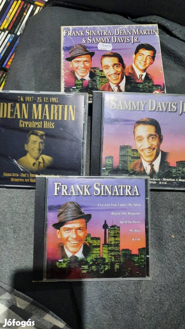 Frank Sinatra, Dean Martin, Sammy Davis Jr. 3 cd-s box