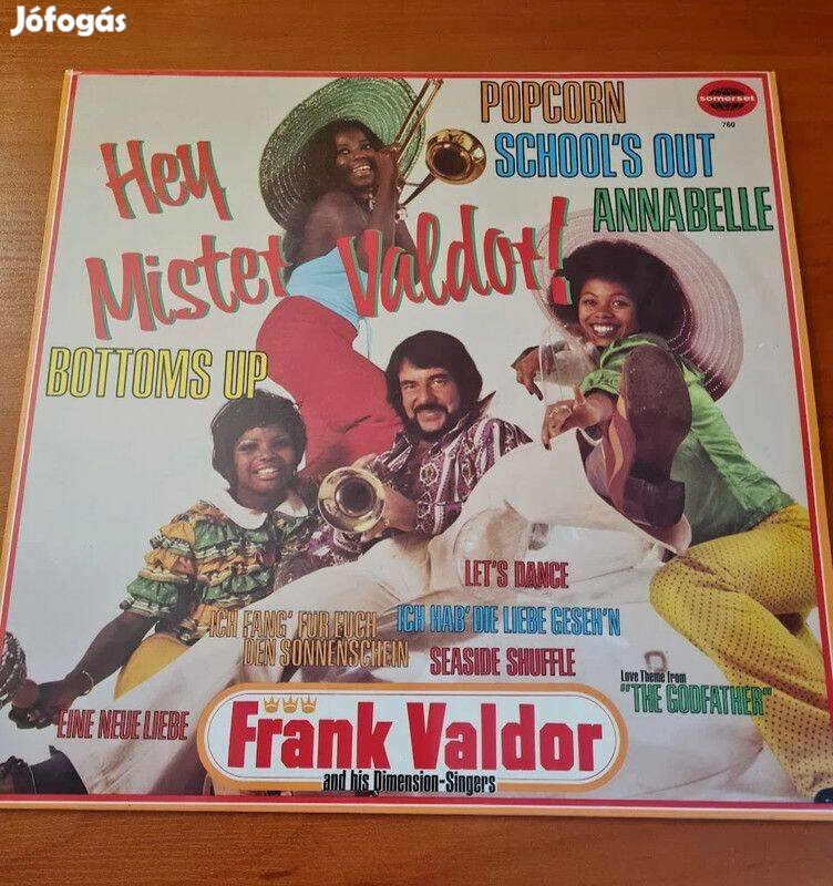 Frank Valdor - Hey Mister Valdor!; LP, Vinyl, bakelit