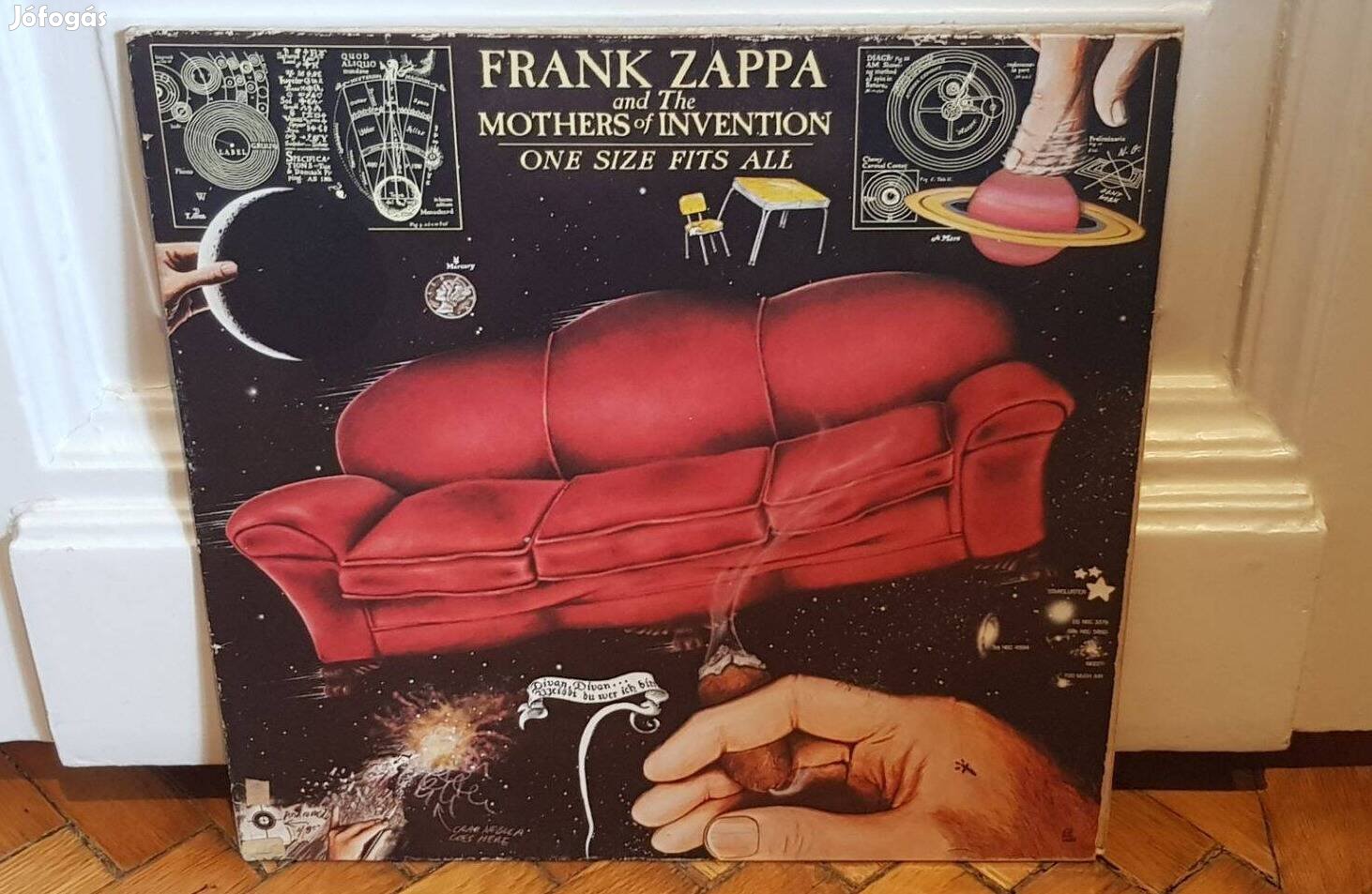 Frank Zappa And The Mothers Of Invention One Size Fits All LP 1978