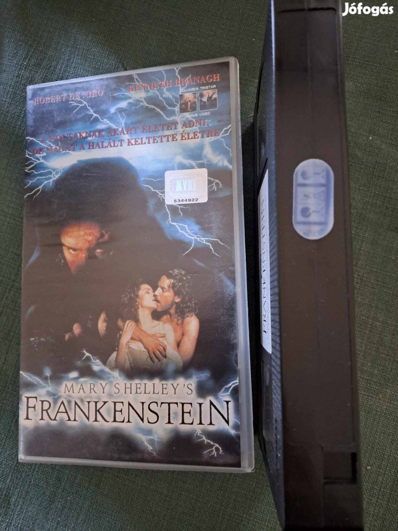 Frankenstein VHS - Kenneth Branagh és Robert De Niro