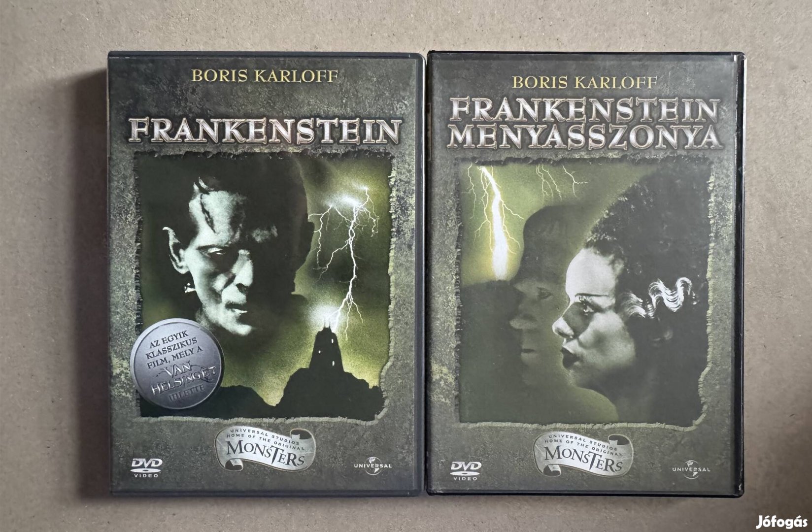 Frankenstein és a menyasszonya dvd