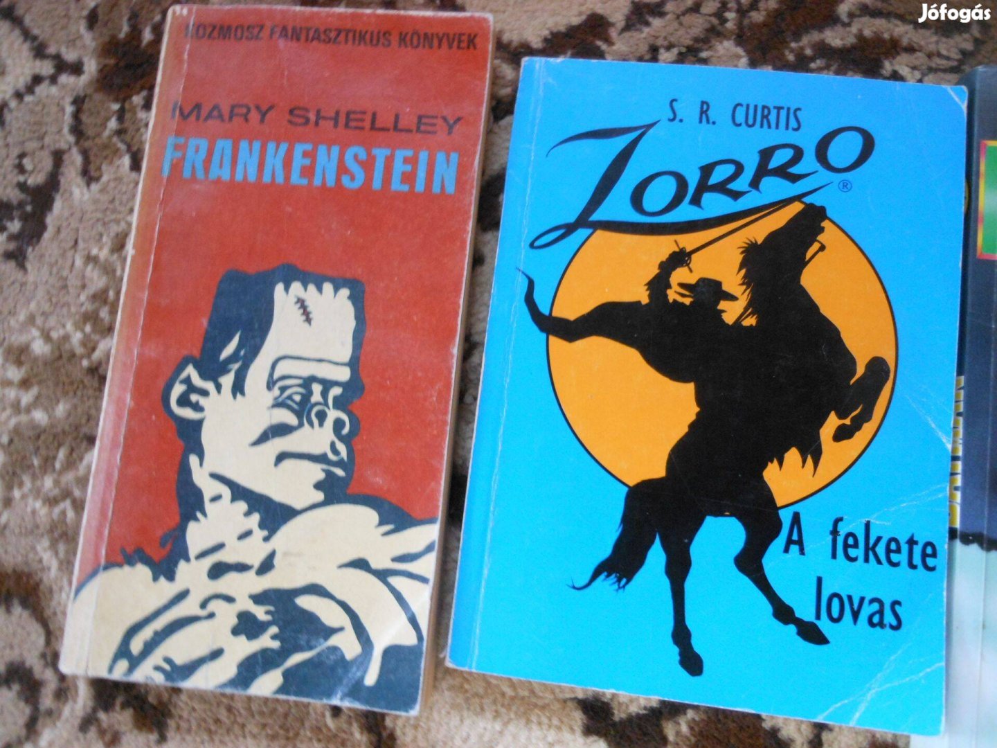 Frankenstein könyv Mary Shelley használt régi könyve