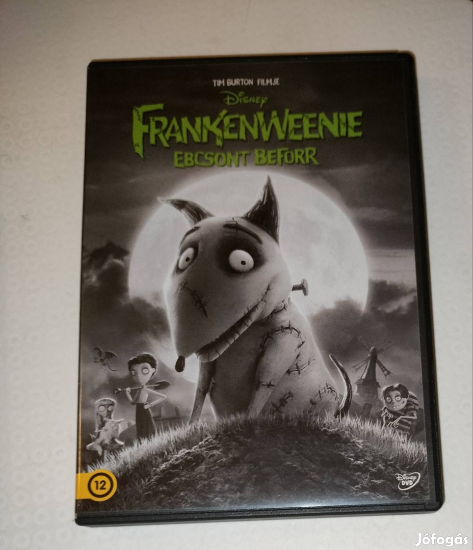 Frankenweenie Ebcsont beforr Disney dvd Tim Burton 