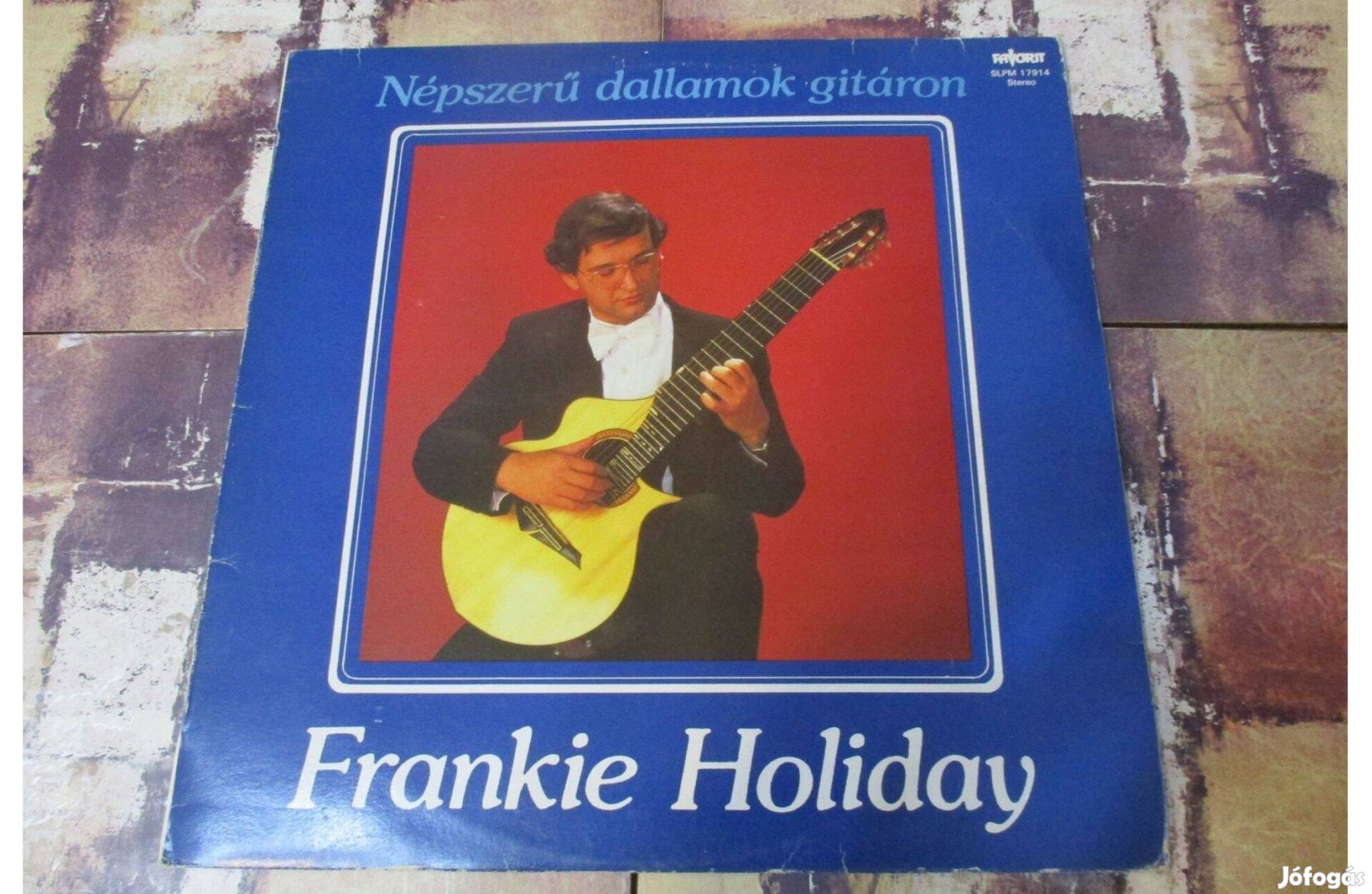 Frankie Holiday bakelit hanglemez eladó