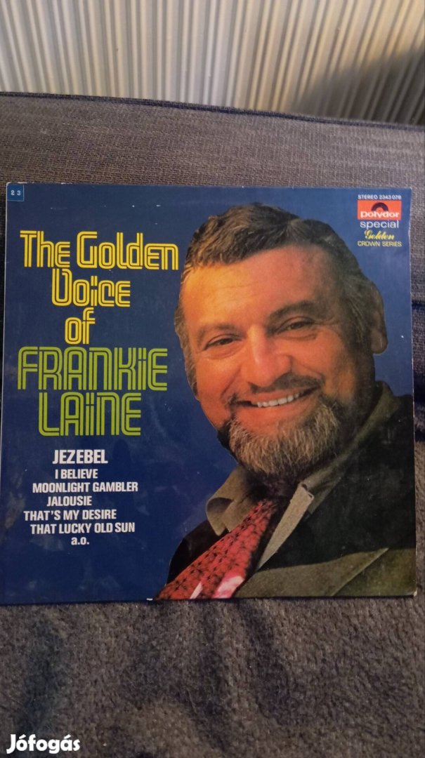 Frankie Laine - The Golden Voice Of Frankie Laine Bakelit lemez 