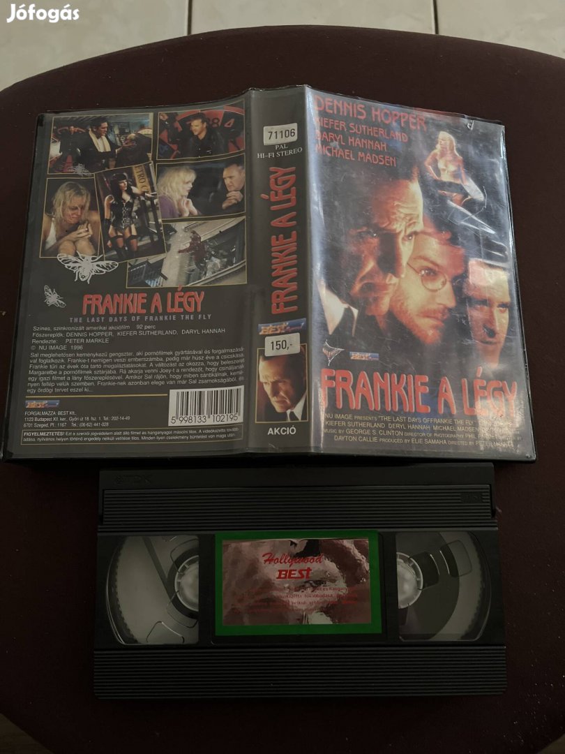 Frankie a légy akció vhs