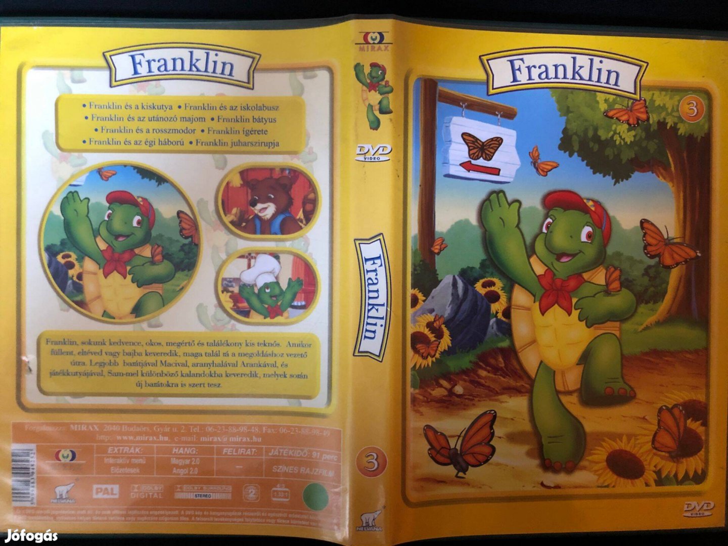 Franklin, a teknős DVD