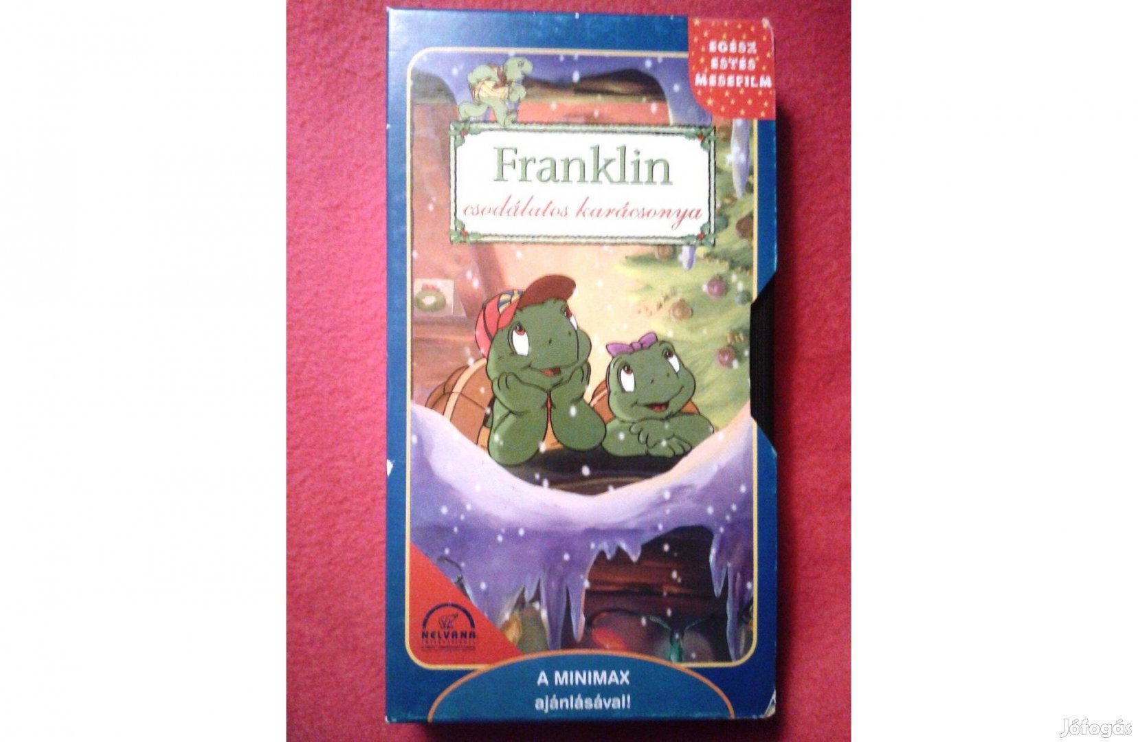 Franklin csodálatos karácsonya VHS kazetta mesefilm