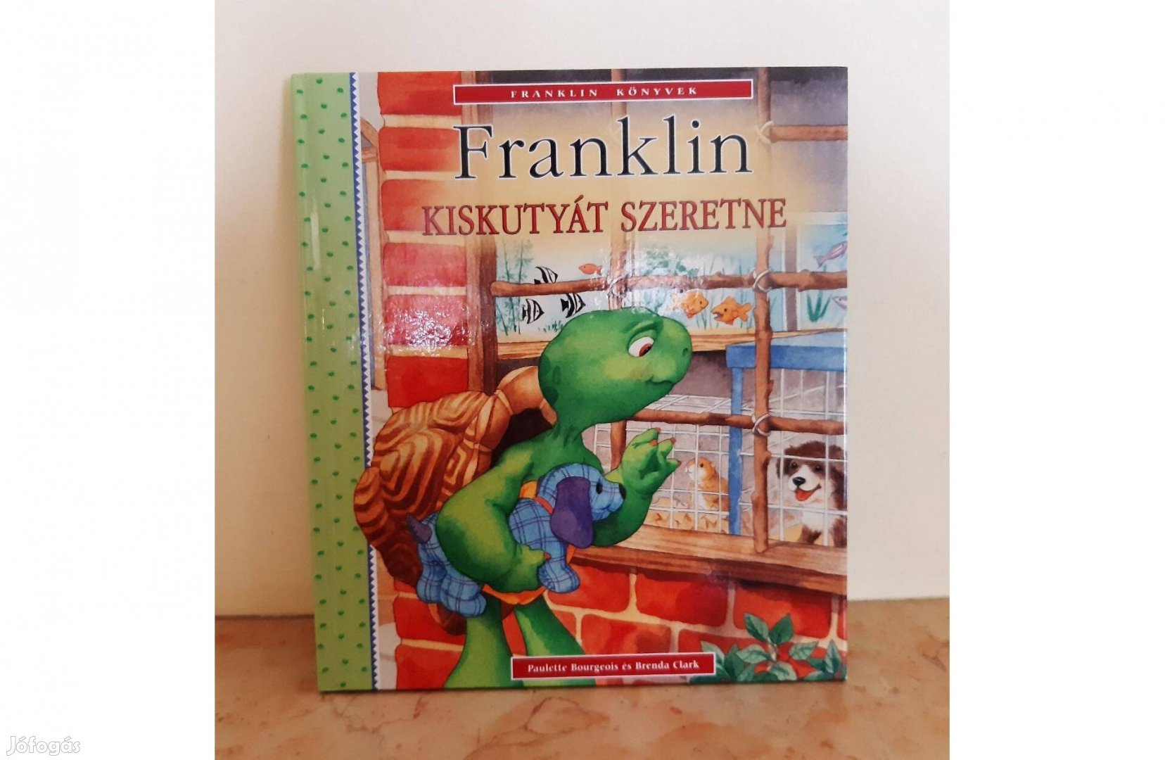 Franklin kiskutyát szeretne - újszerű/ajándékozható állapotú -ritkaság