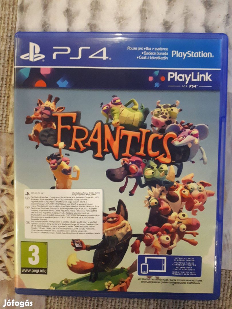 Frantics (magyar szinkron,play link!) ps4-PS5 játék eladó-csere "