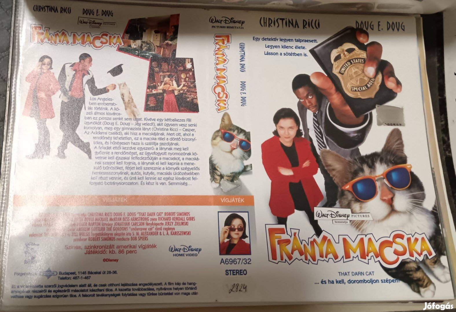 Fránya macska - vígjáték vhs - nagytok