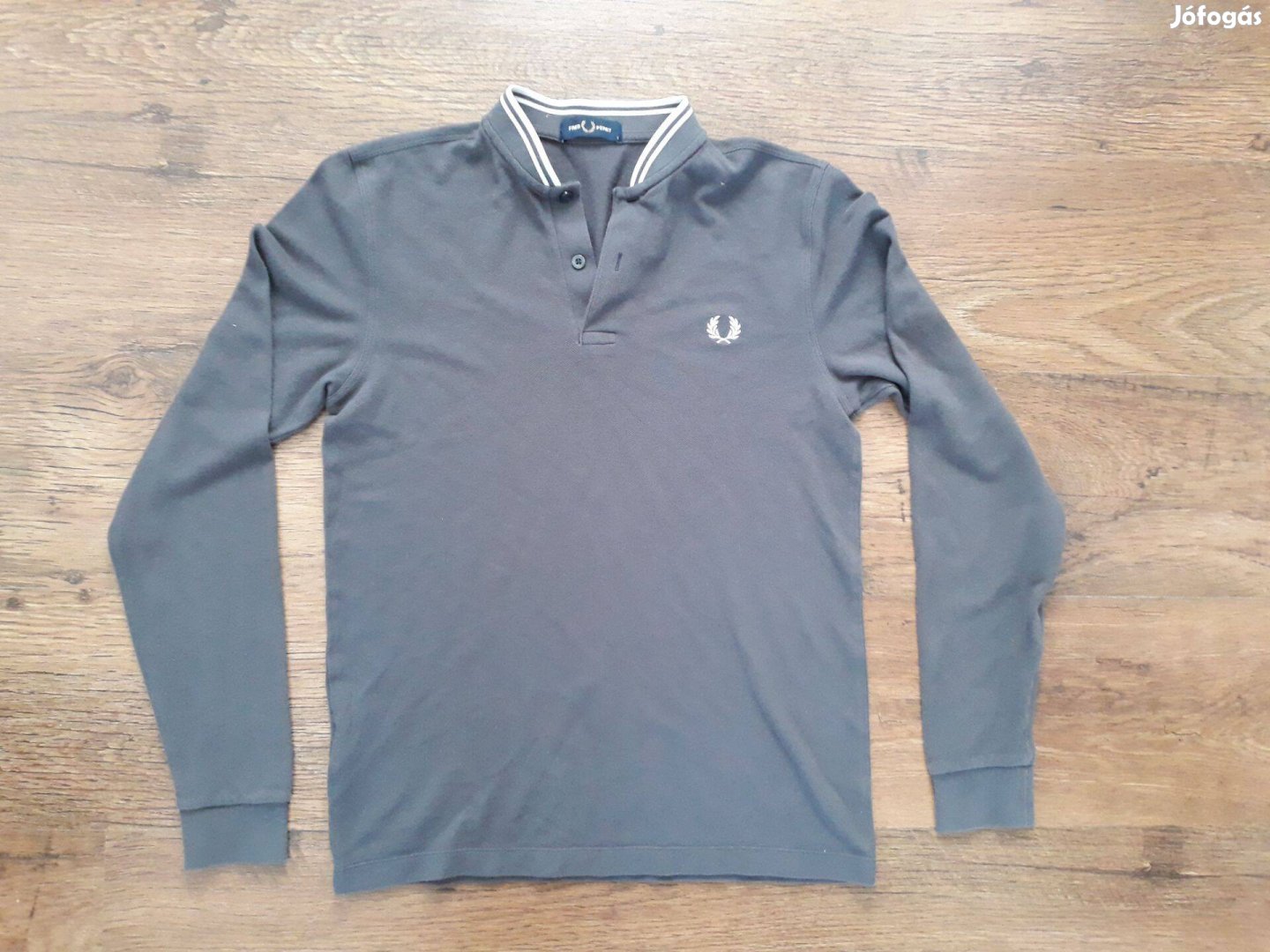 Fred Perry S póló pulóver S-es hosszú ujjú