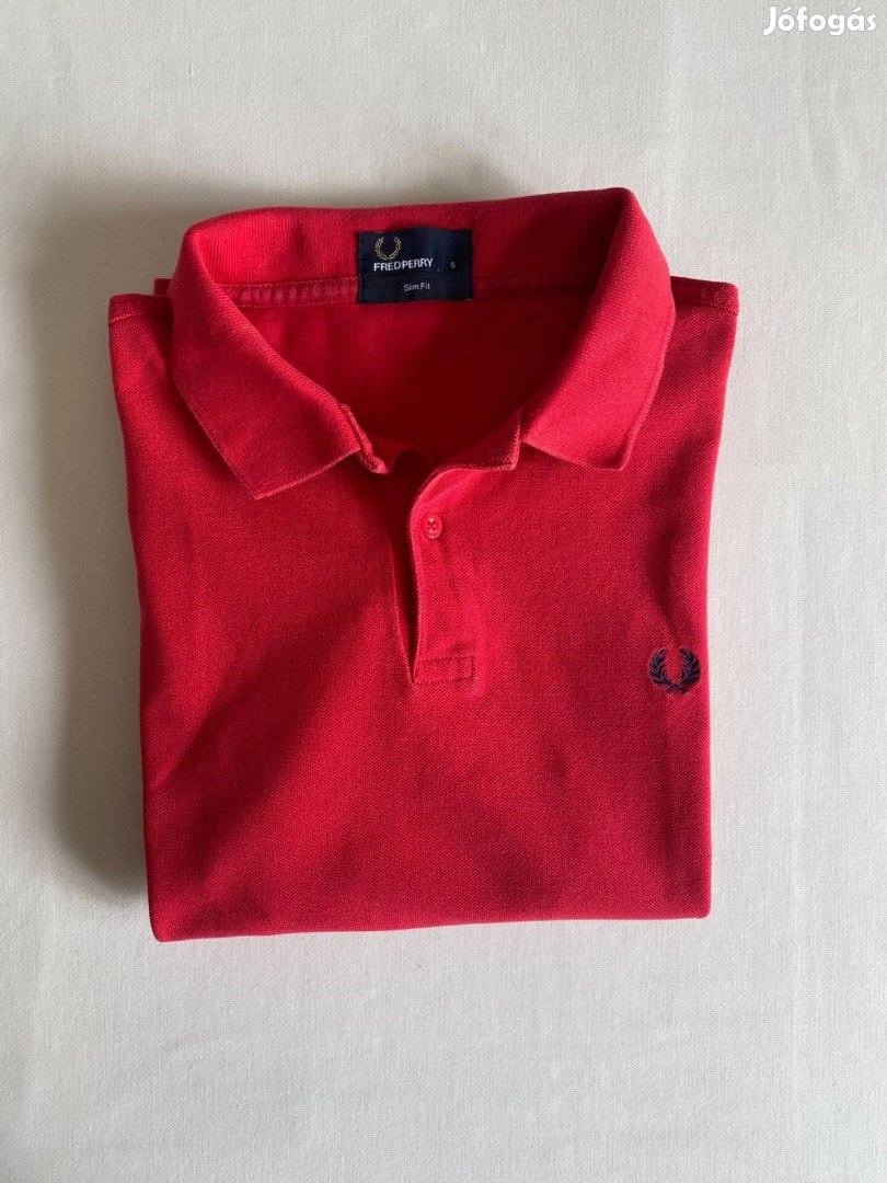 Fred Perry férfi galléros póló, S-es