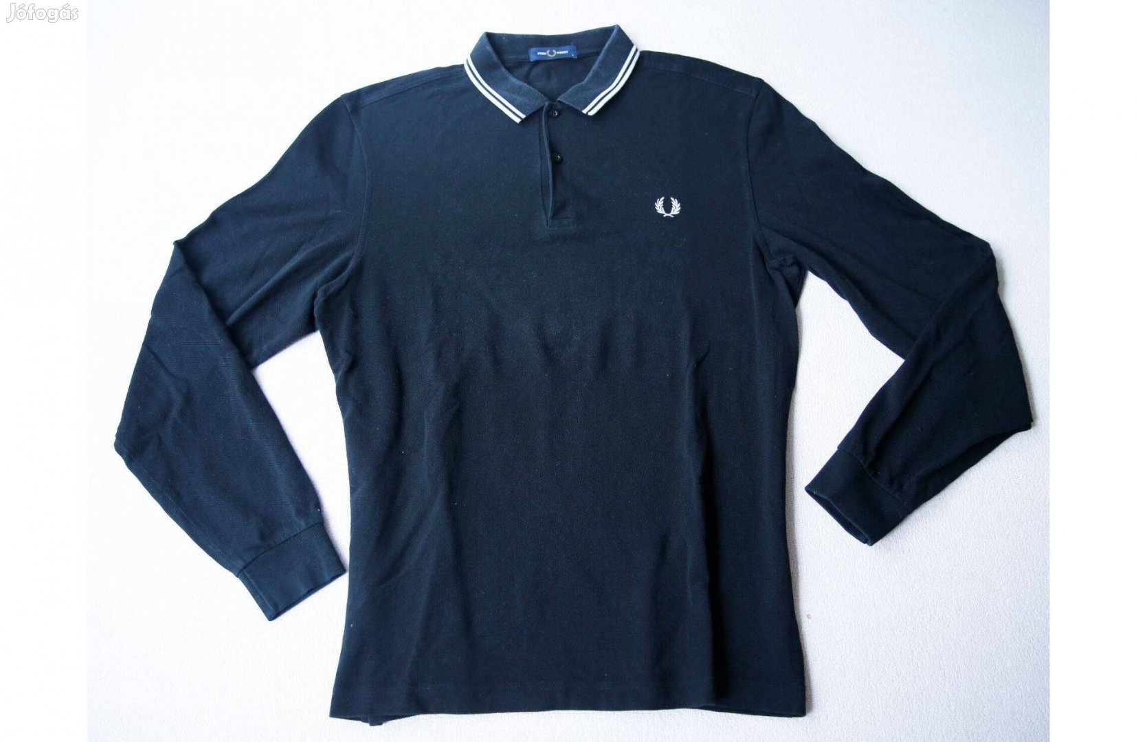 Fred Perry férfi galléros pulóver L Bolti ára 60e Ft