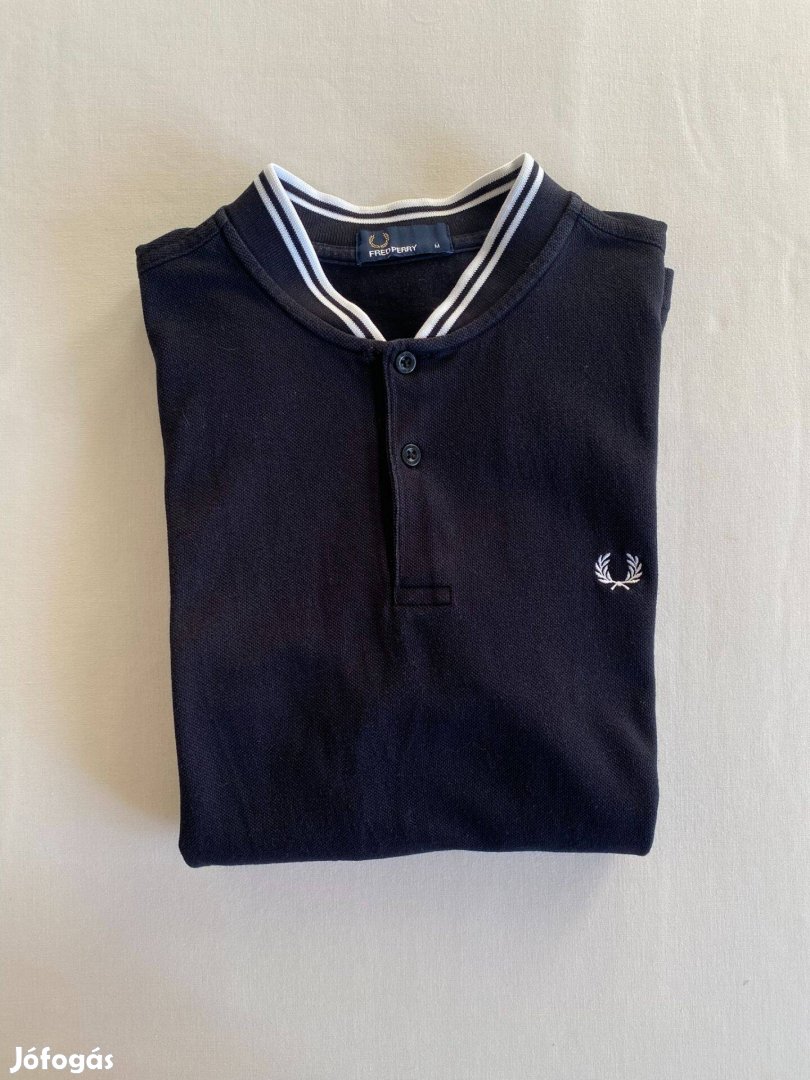 Fred Perry férfi rövid ujjú póló, M-es