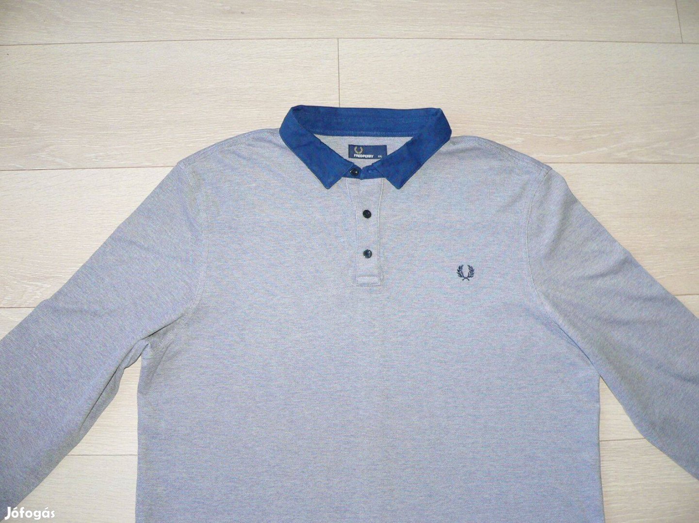 Fred Perry hosszú ujjú galléros póló (XXL)