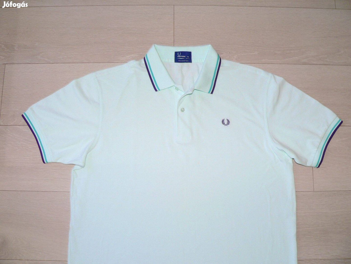 Fred Perry rövid ujjú galléros póló (XXL)