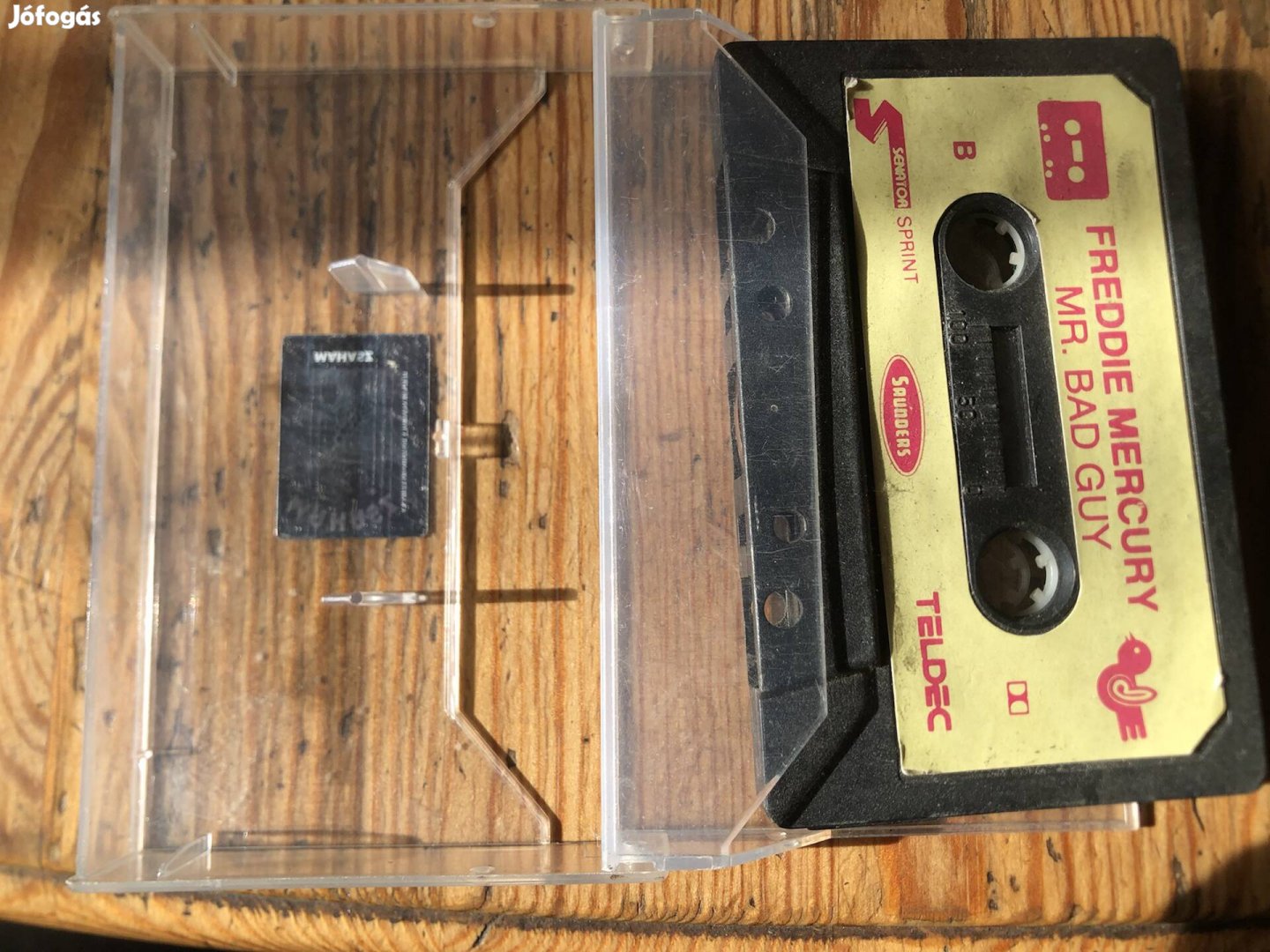 Freddy Mercury kazetta, rock magnókazetta borító nélkül