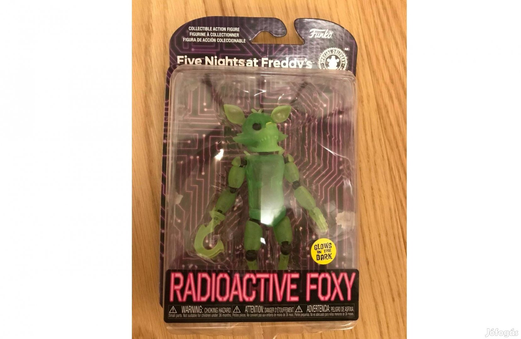 Freddy's radioactive foxy figura Akció!!!