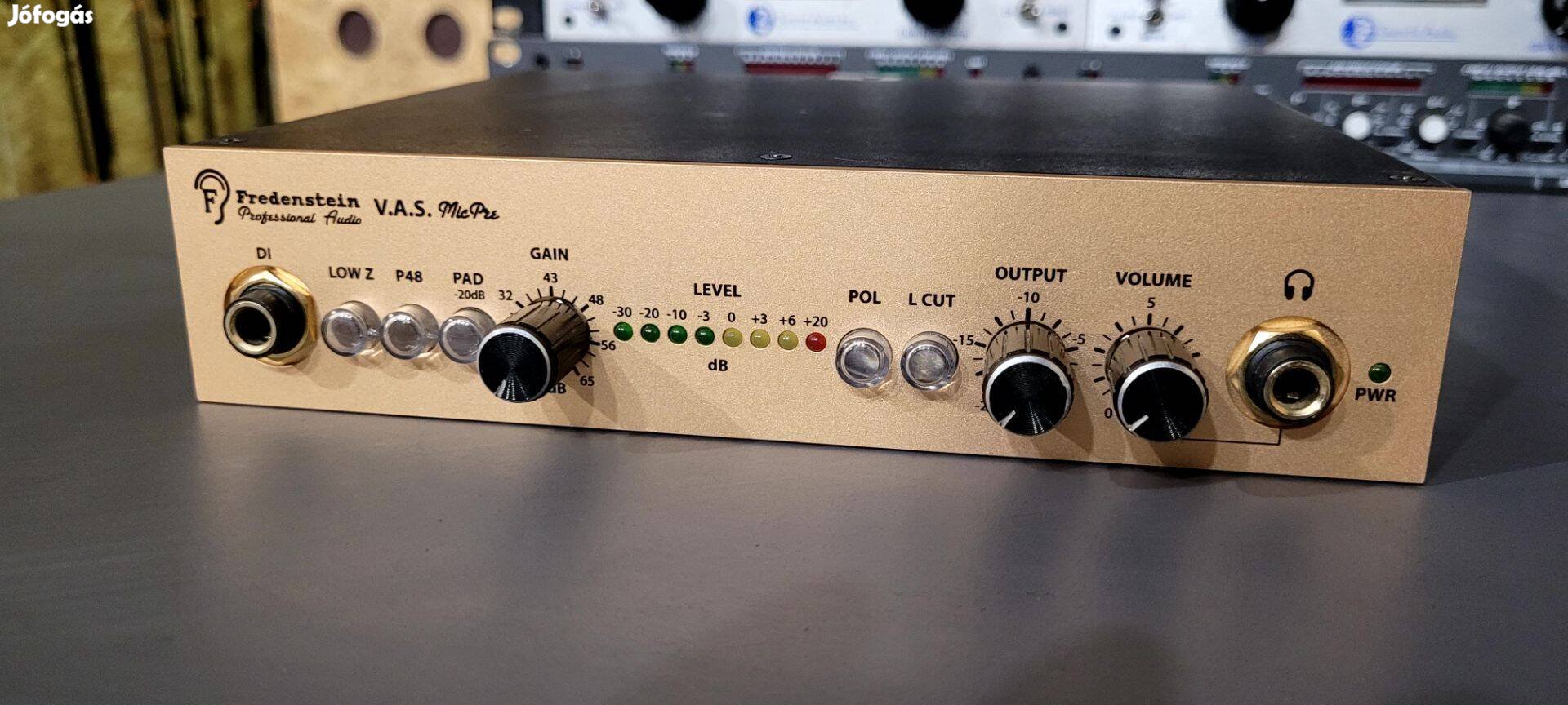 Fredenstein V.A.S mikrofon előfok preamp