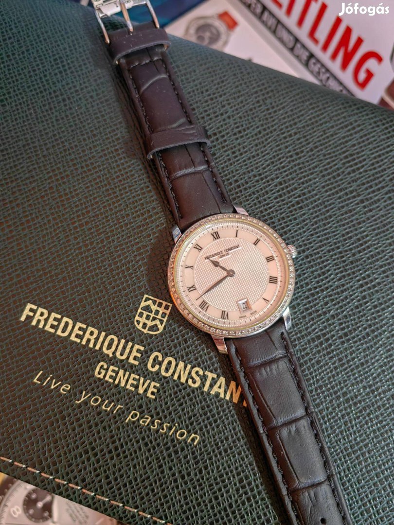 Frederique Constant Gyémánt Geneve Slimline FC-220M4SD36 női karóra