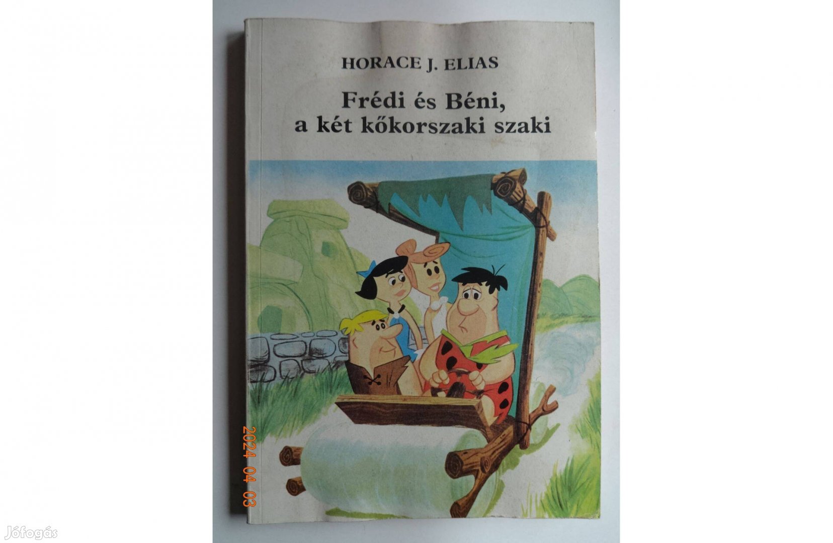 Frédi és Béni a két kőkorszaki szaki - szép, régi mesekönyv (1985)