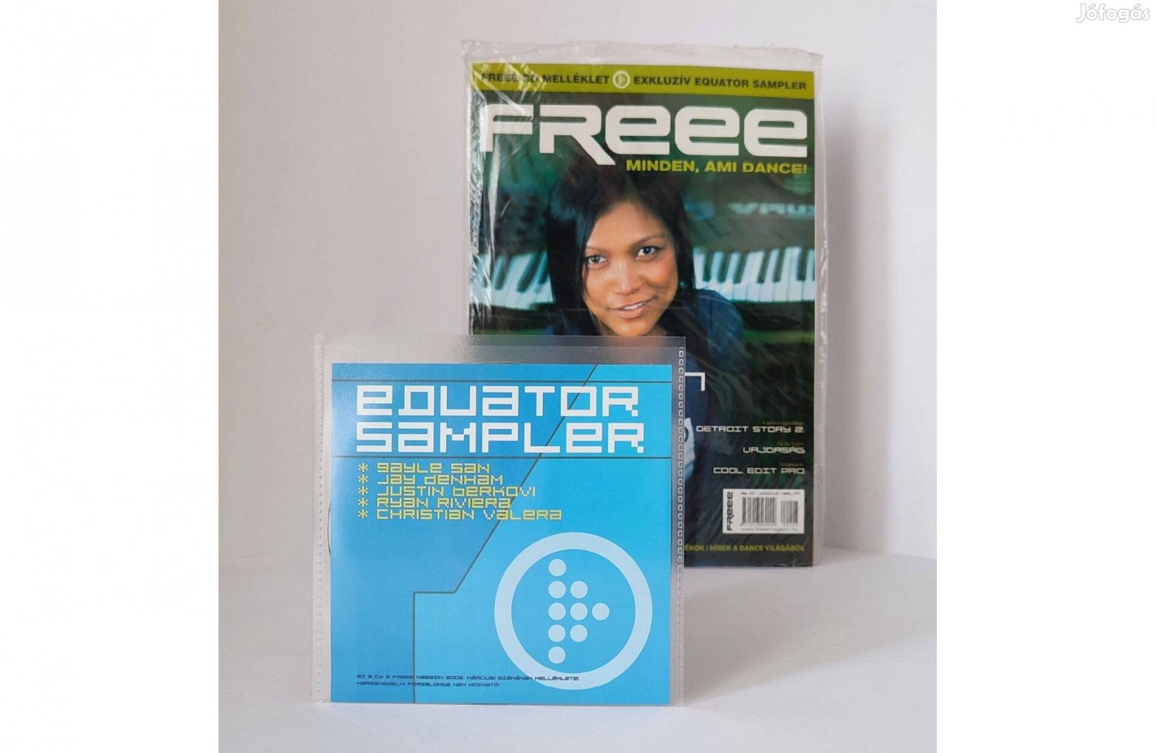 Freee magazin 1 db. CD-vel