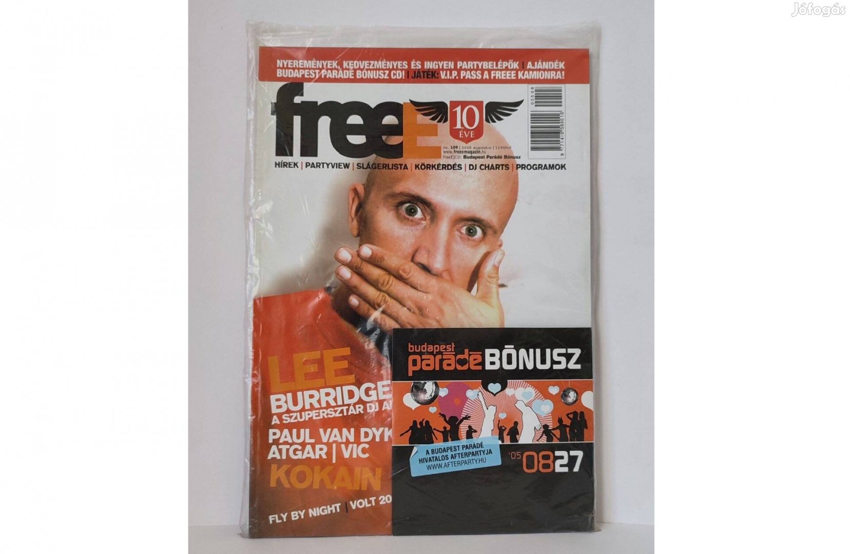 Freee magazin 1 db. CD-vel