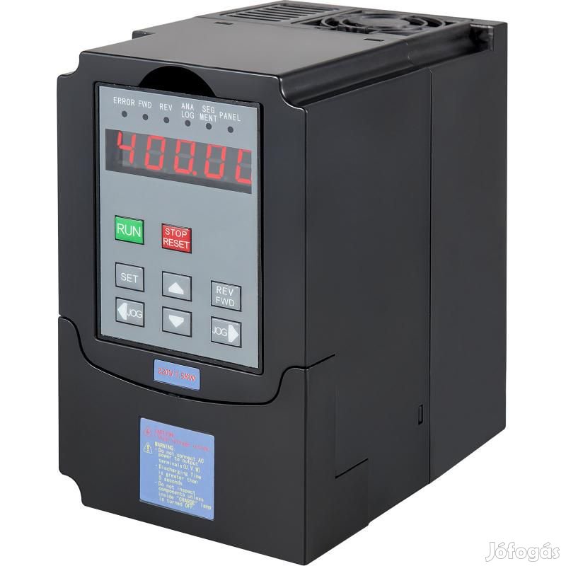 Frekvencia átalakító inverter 5,5 KW VFD  220 V
