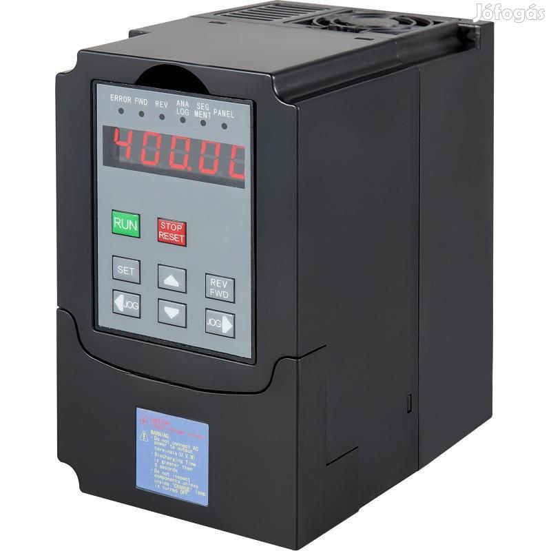 Frekvencia váltó (Inverter) fordulatszám szabályzó 220V, max