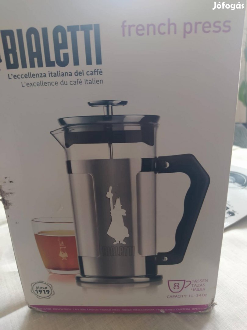 French press kávéfőző 