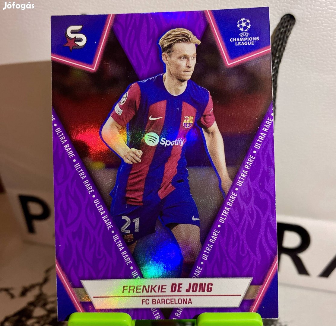 Frenkie De Jong /99 Topps kártya