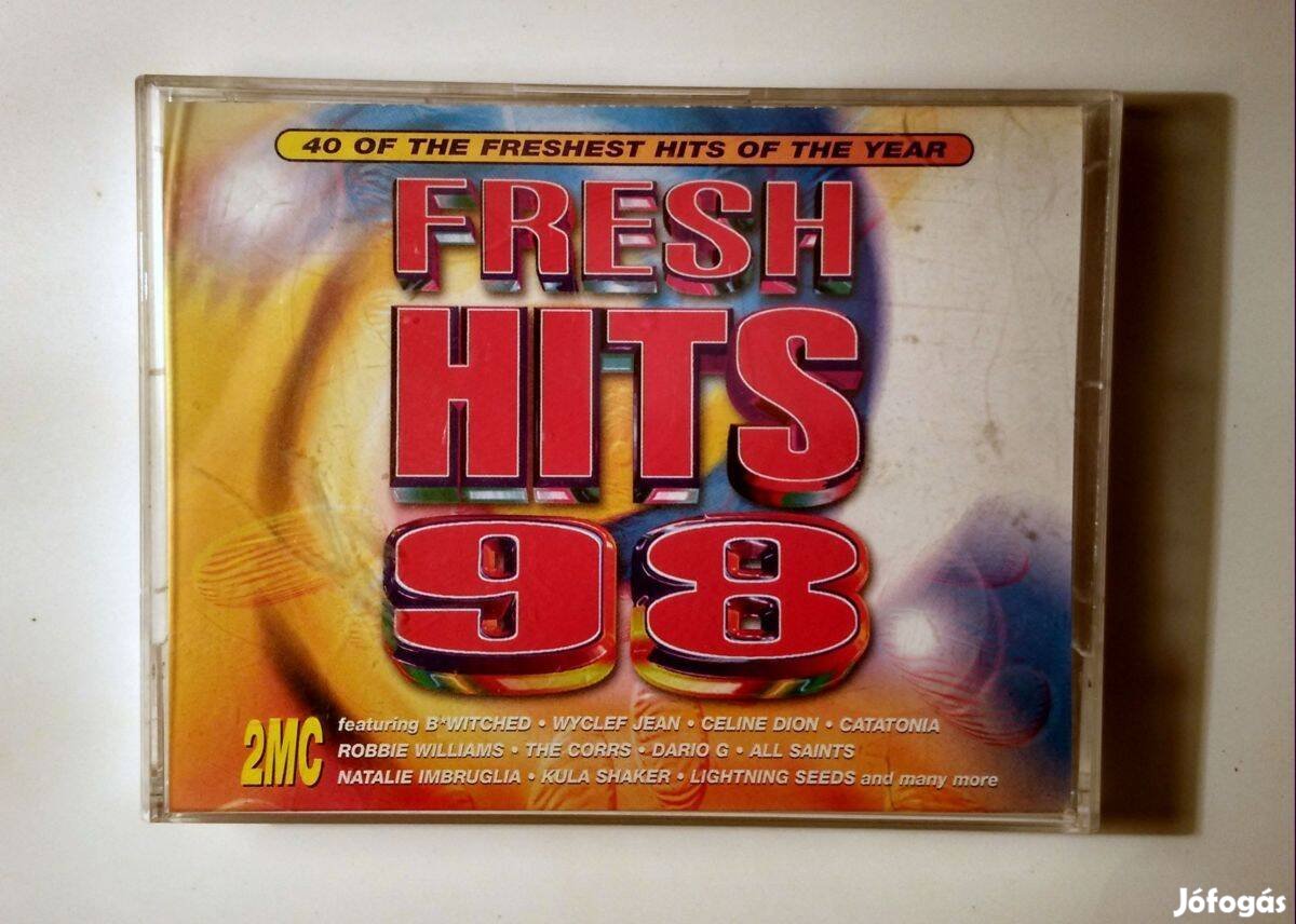 Fresh Hits 98 (2db-os kazetta) 1998 (teszteletlen)