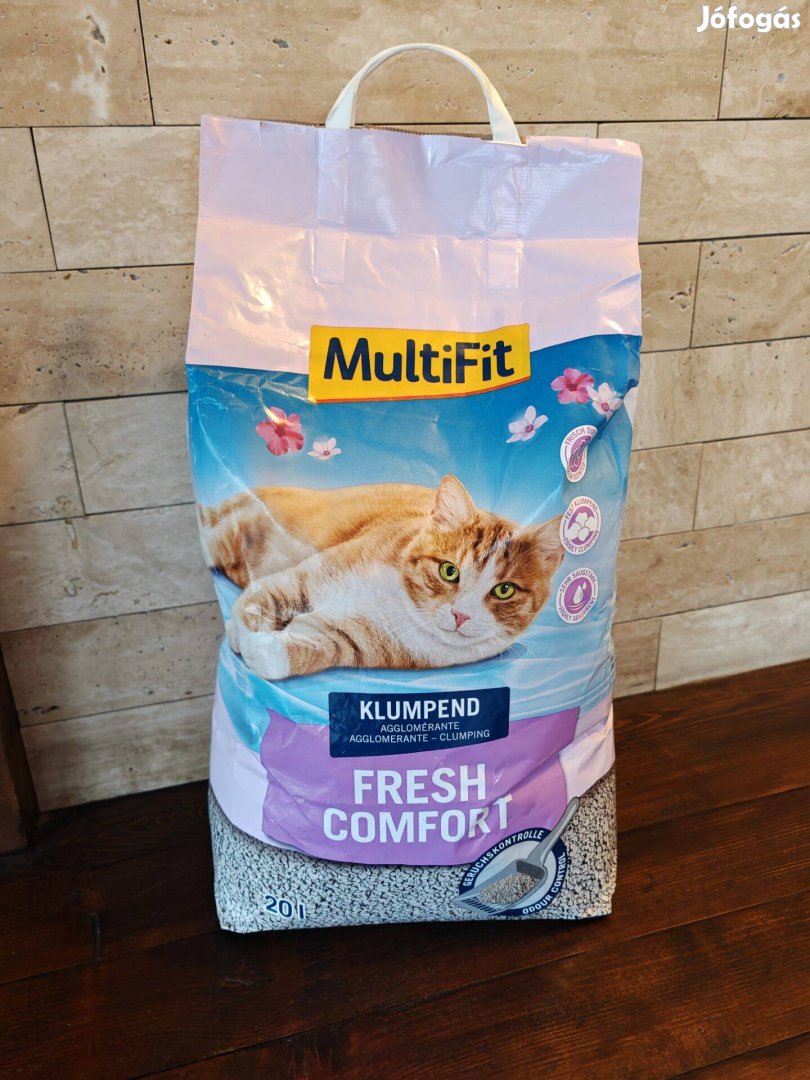 Fressnaps Multifit Fresh Comfort csomósodó macskaalom 20l ár alatt