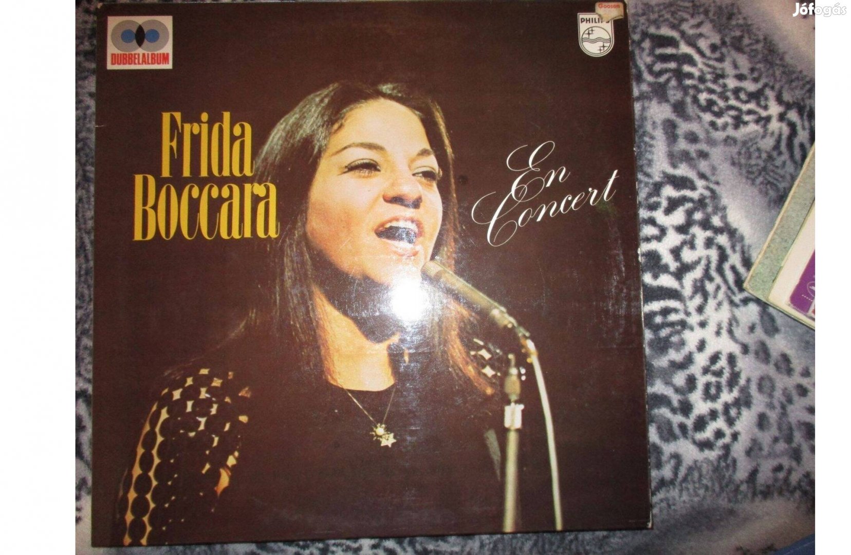 Frida Boccara bakelit hanglemez eladó