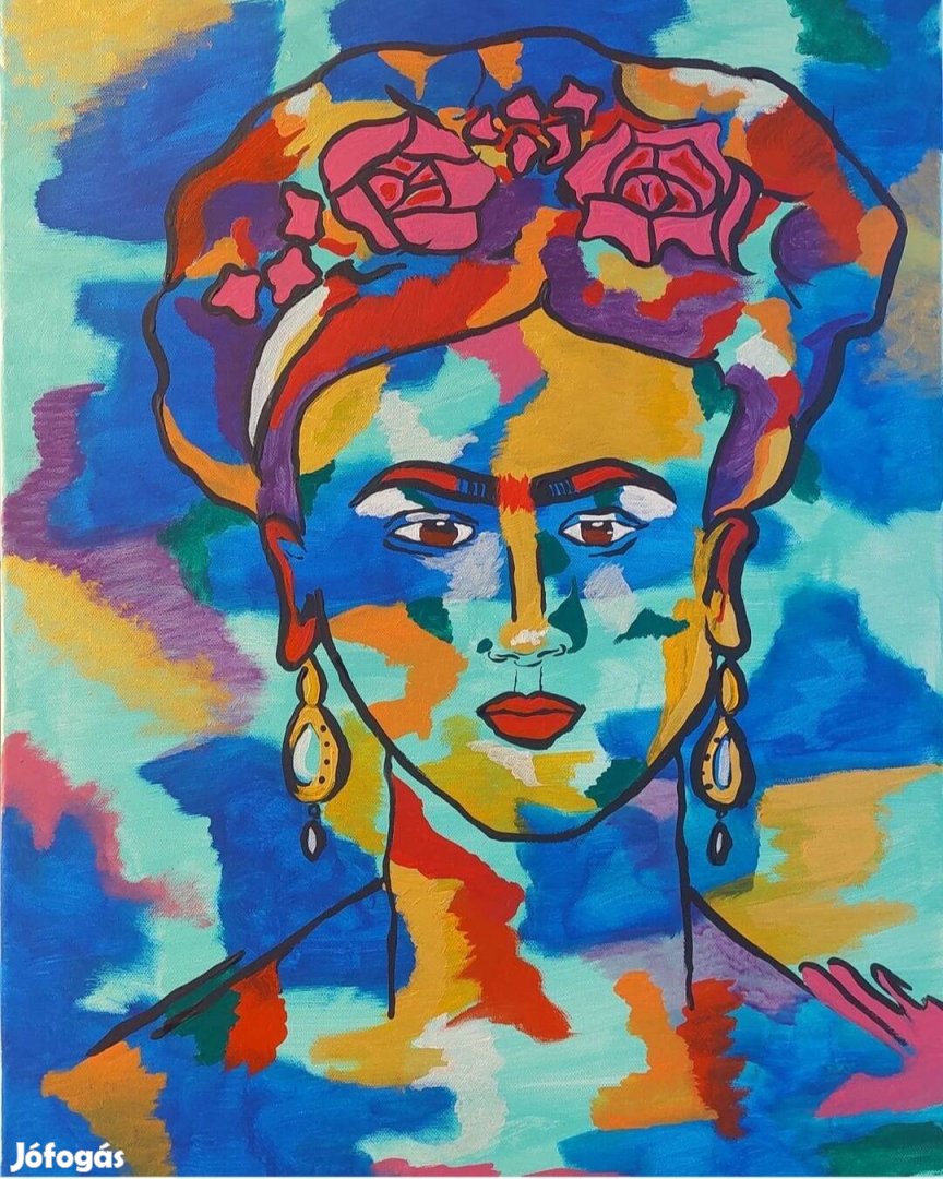 Frida Kahlo Absztrakt Festmény