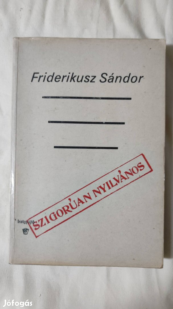 Friderikusz Sándor - Szigorúan nyilvános 