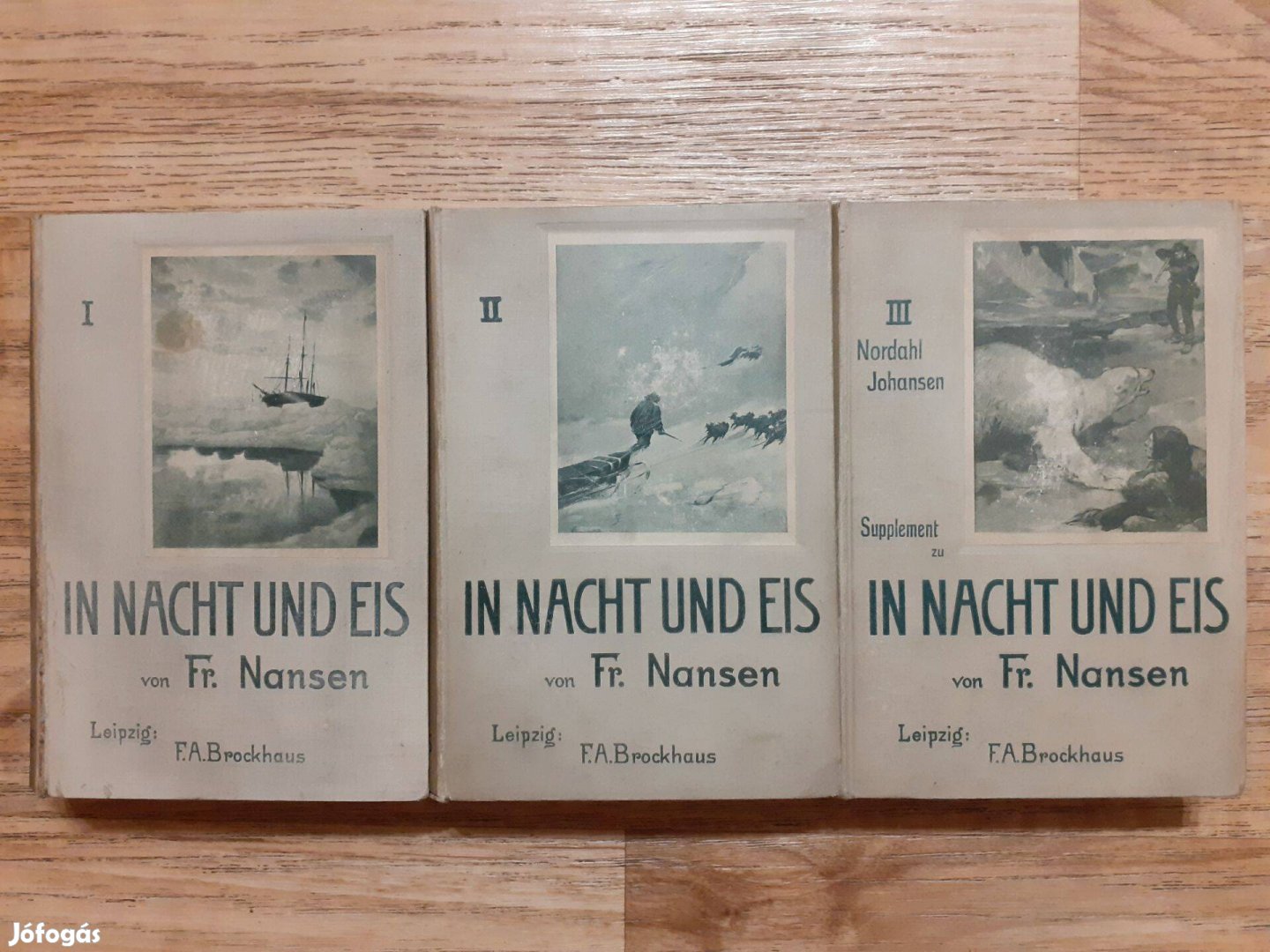 Fridtjof Nansen In Nacht und Eis I-III. Éjben és jégben 1898