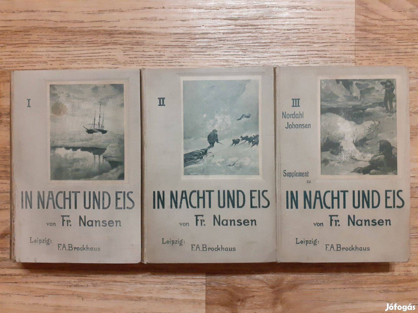 Fridtjof Nansen: In Nacht und Eis I-III. (Éjben és jégben, 1898)