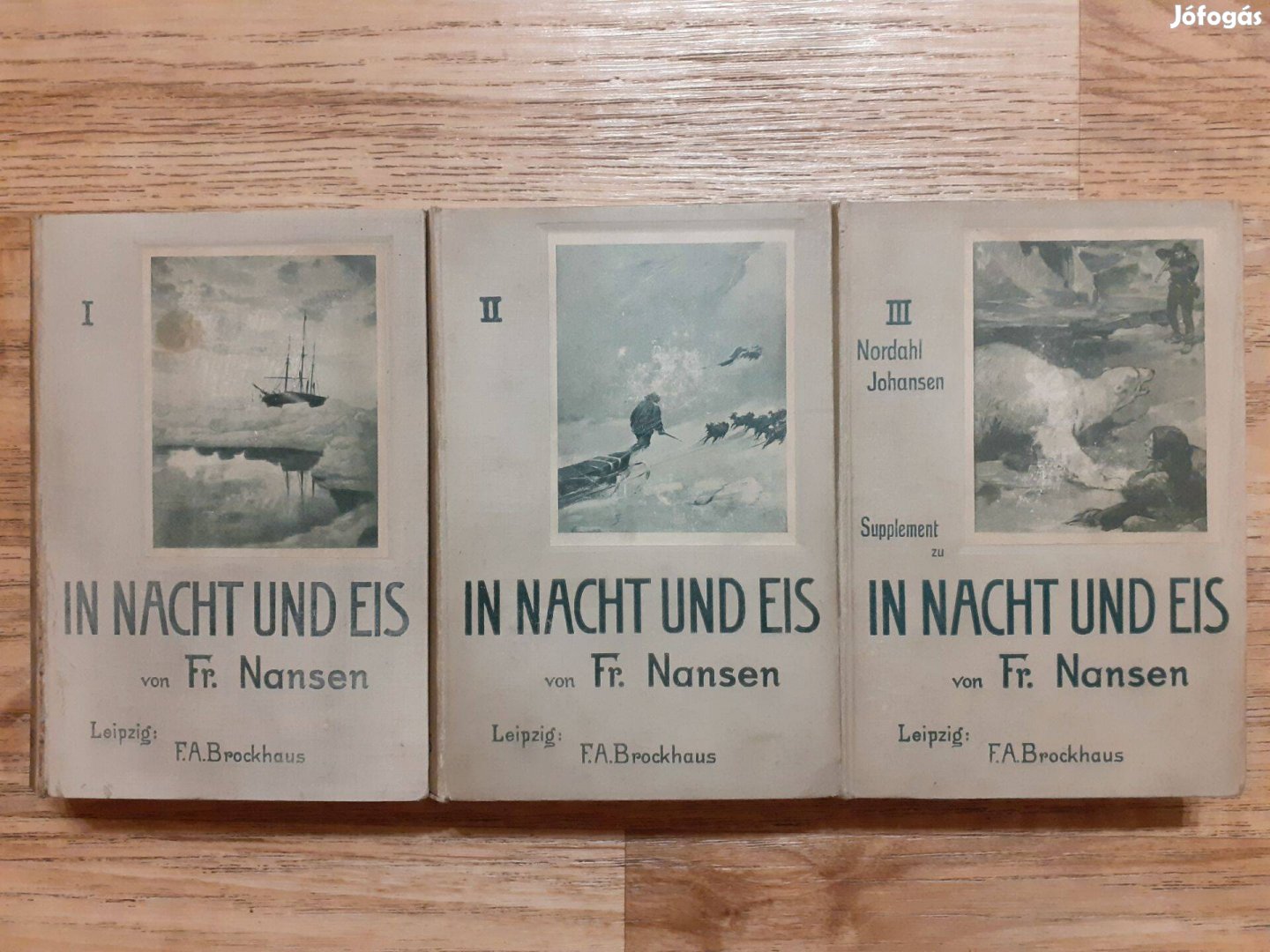 Fridtjof Nansen: In Nacht und Eis I-III. (Éjben és jégben, 1898)