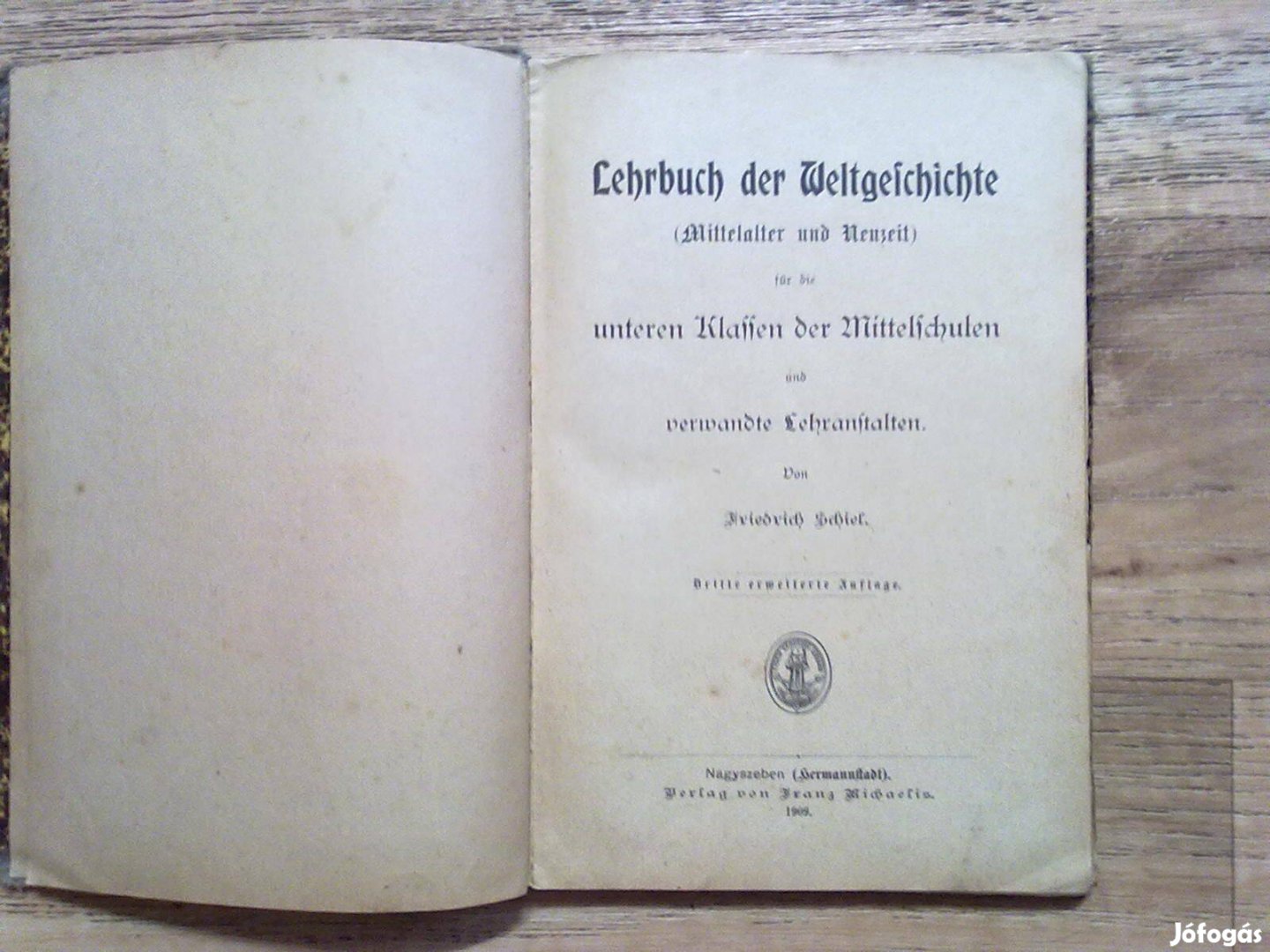 Friedrich Schiel: Lehrbuch der Weltgeschichte (1909)