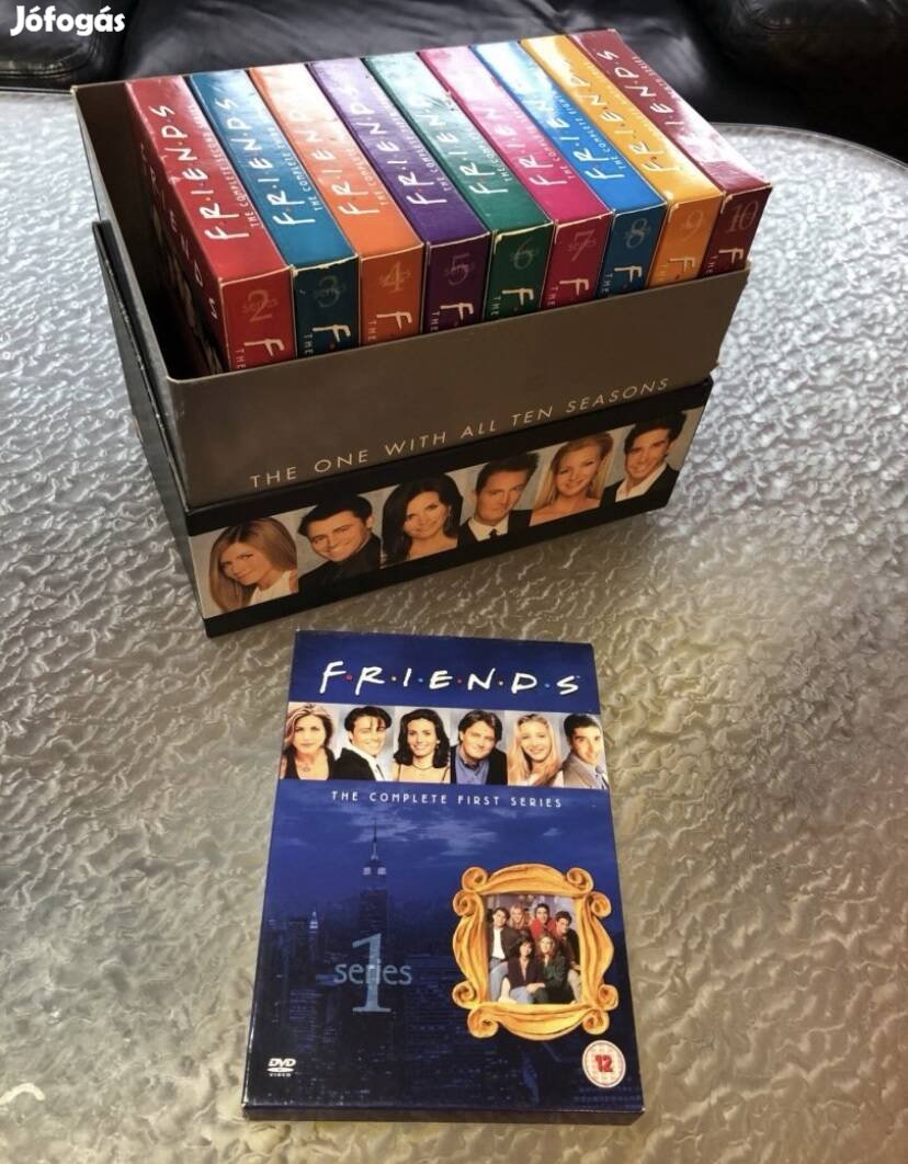 Friends all seasons DVD collector's box for sale.