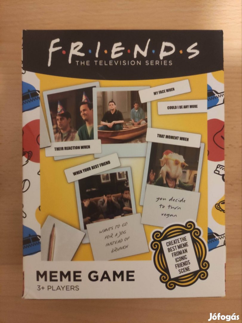 Friends játék mém társasjáték