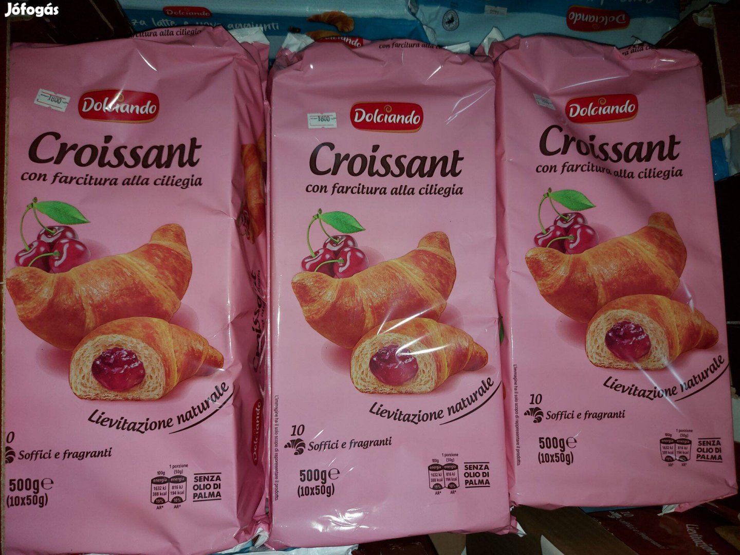 Friss Olasz Croissant 10 darabos 4 ízben!