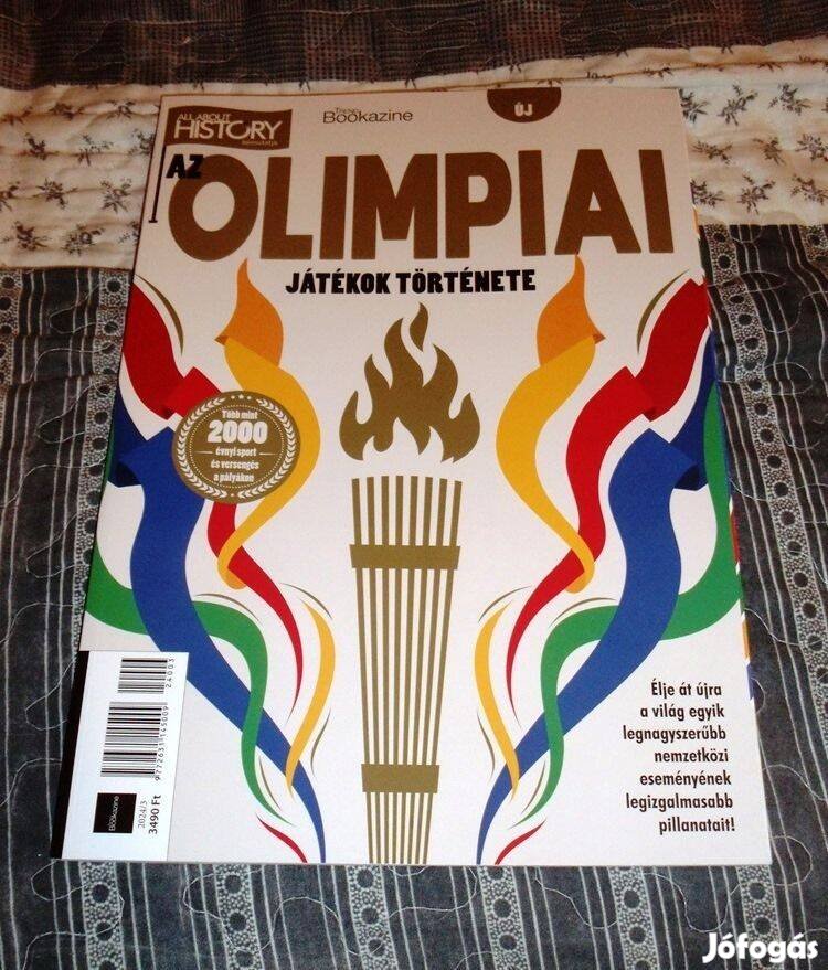 Friss új Olimpiák története magazin képekkel sztorikkal eseményekkel